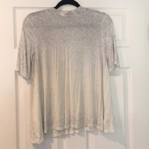 Cut out back top